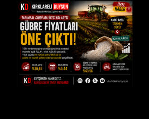 🚜 TARIMIN BAŞKENTLERİNDEN KIRKLARELİ’NDE MALİYET ALARMI!